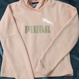 PUMA Peach & Gold Hoodie